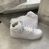  1672 - GIÀY THỂ THAO NIKE AIR FORCE 1 MID TRIPLE WHITE - CODE: CW2289111 