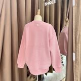  1693 - HÀNG CHÍNH HÃNG - ÁO MLB LIKE SMILE FLEECE MEGA NY YANKEES - PINK - CODE: 3AMTF5516-50PKS 