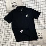  1695 - HÀNG CHÍNH HÃNG - ÁO THUN POLO NEW ERA  - NY THÊU BLACK - CODE: 12848783 