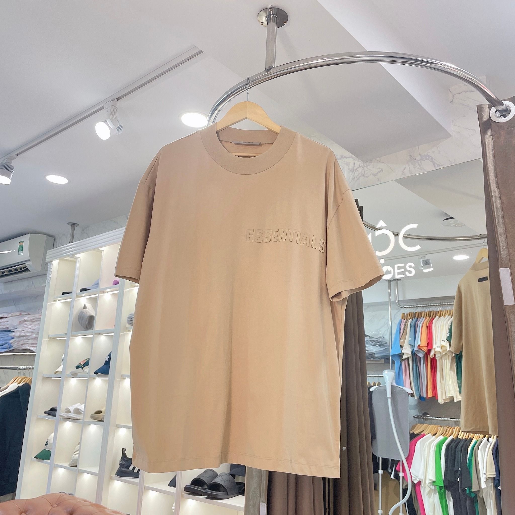  1665 - HÀNG CHÍNH HÃNG - ÁO THUN TEE ESSENTIAL FOG SS23 SAND TEE - *BE CÁT* - SEASON 23 