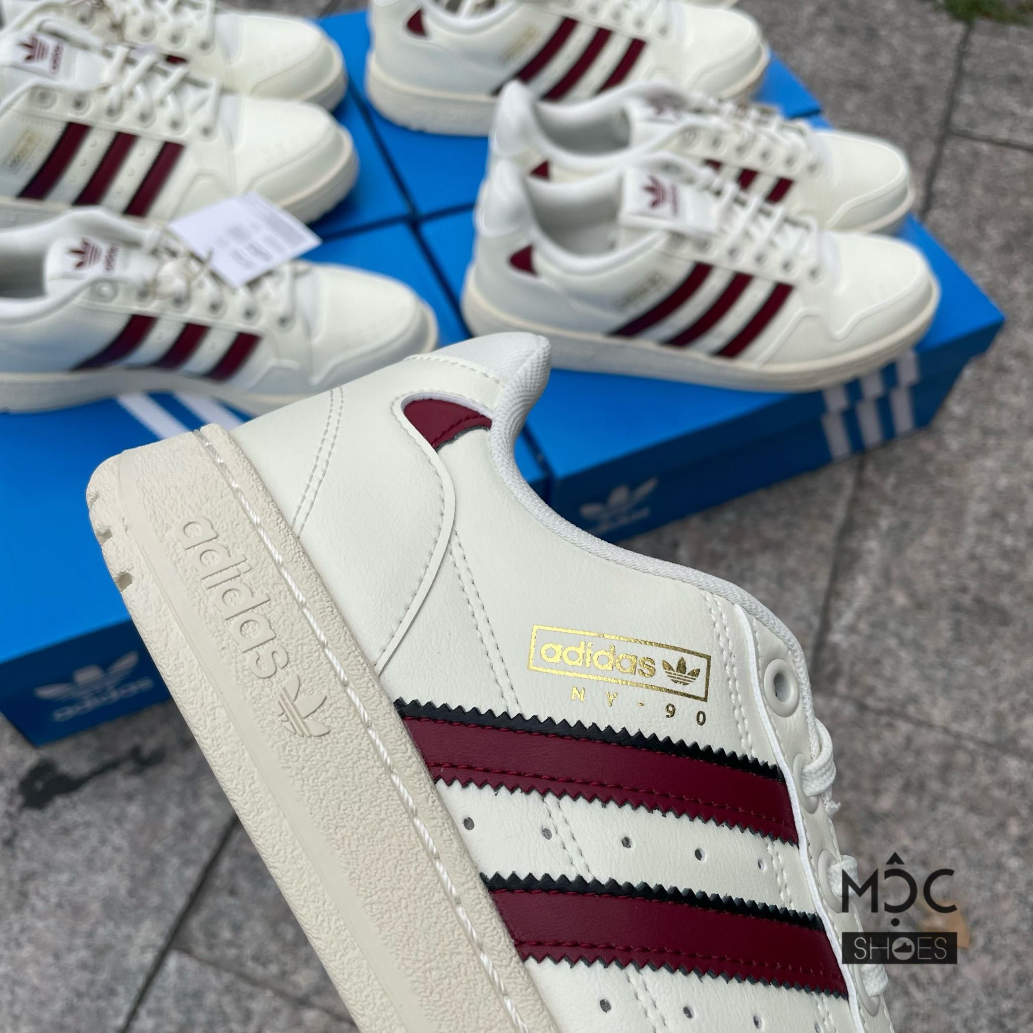  1719 - HÀNG CHÍNH HÃNG - GIÀY ADIDAS NY 90 STRIPES - 