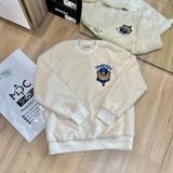  1792 - HÀNG CHÍNH HÃNG - ÁO SWEATER MLB  GẤU LÔNG - TRẮNG 