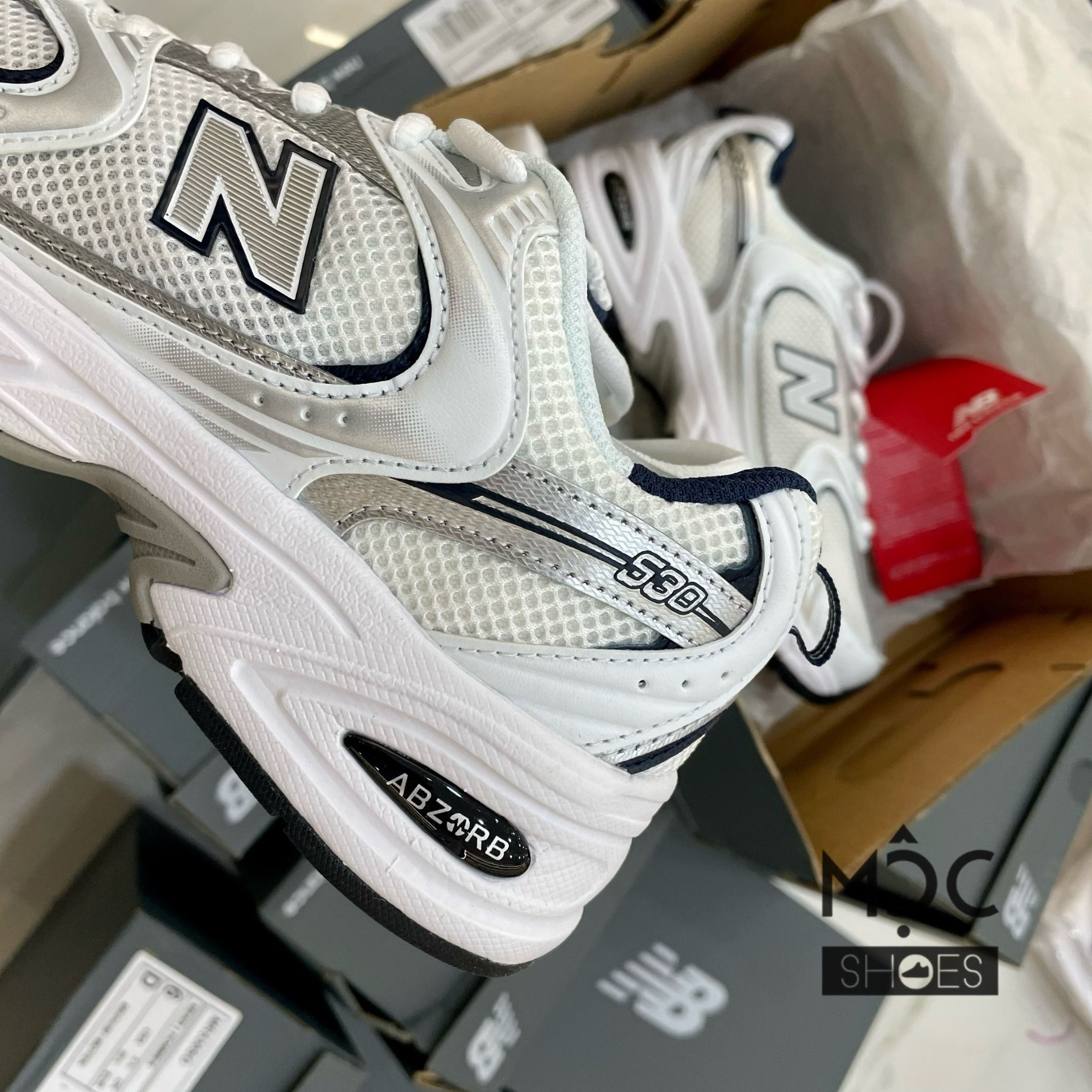  1075 - HÀNG CHÍNH HÃNG - GIÀY NEW BALANCE 530 RETRO RUNNING *NAVY* - CODE: MR530SG 