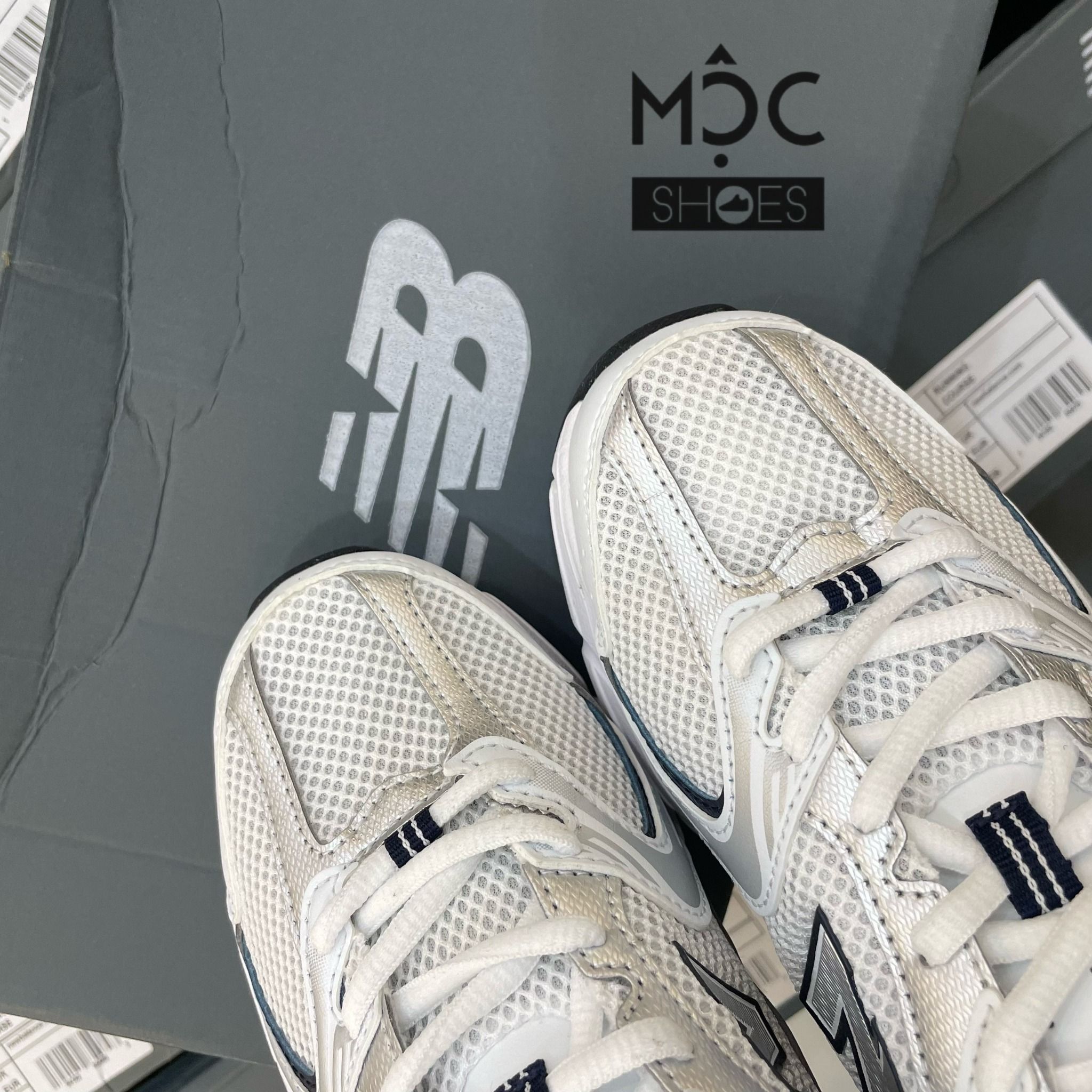  1075 - HÀNG CHÍNH HÃNG - GIÀY NEW BALANCE 530 RETRO RUNNING *NAVY* - CODE: MR530SG 