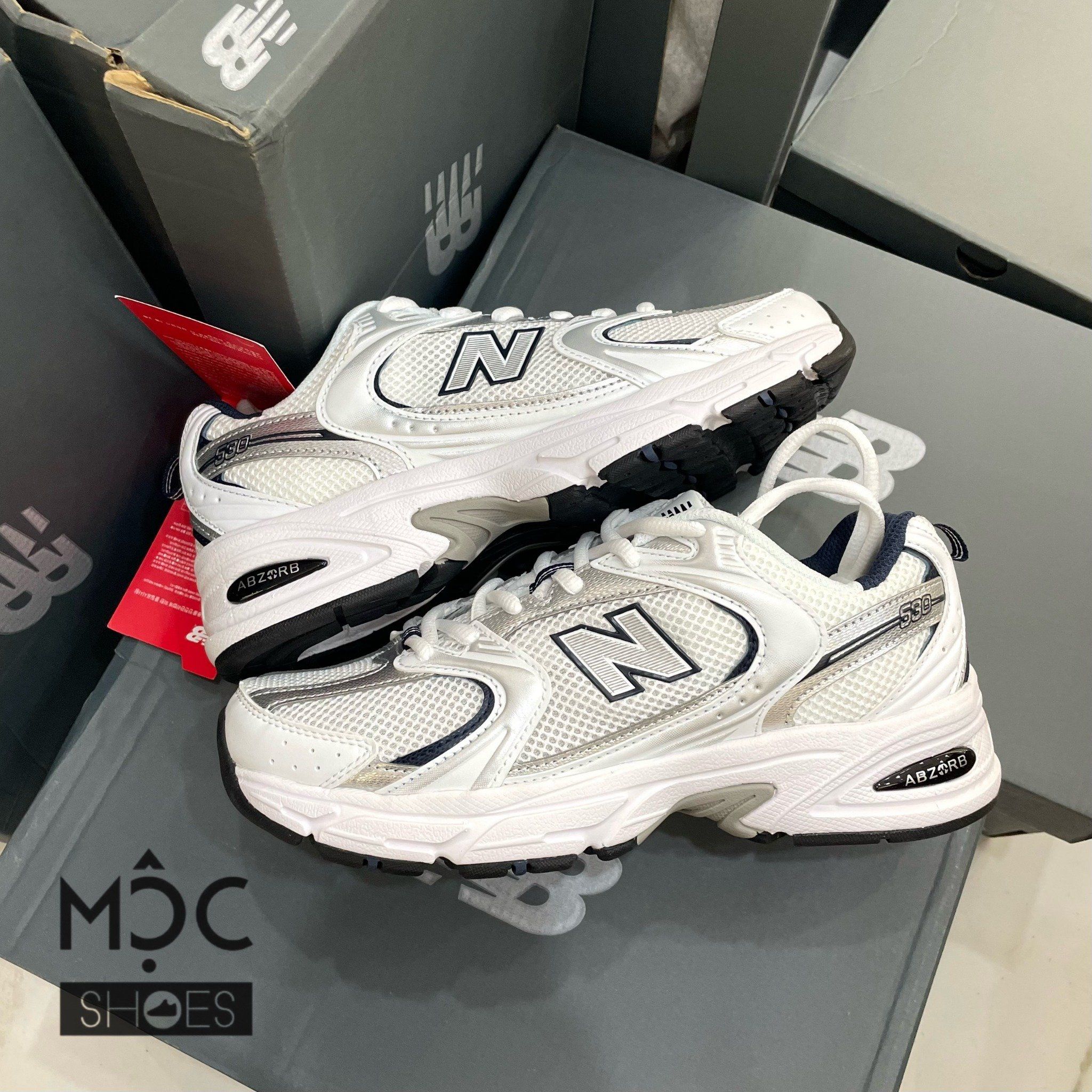  1075 - HÀNG CHÍNH HÃNG - GIÀY NEW BALANCE 530 RETRO RUNNING *NAVY* - CODE: MR530SG 