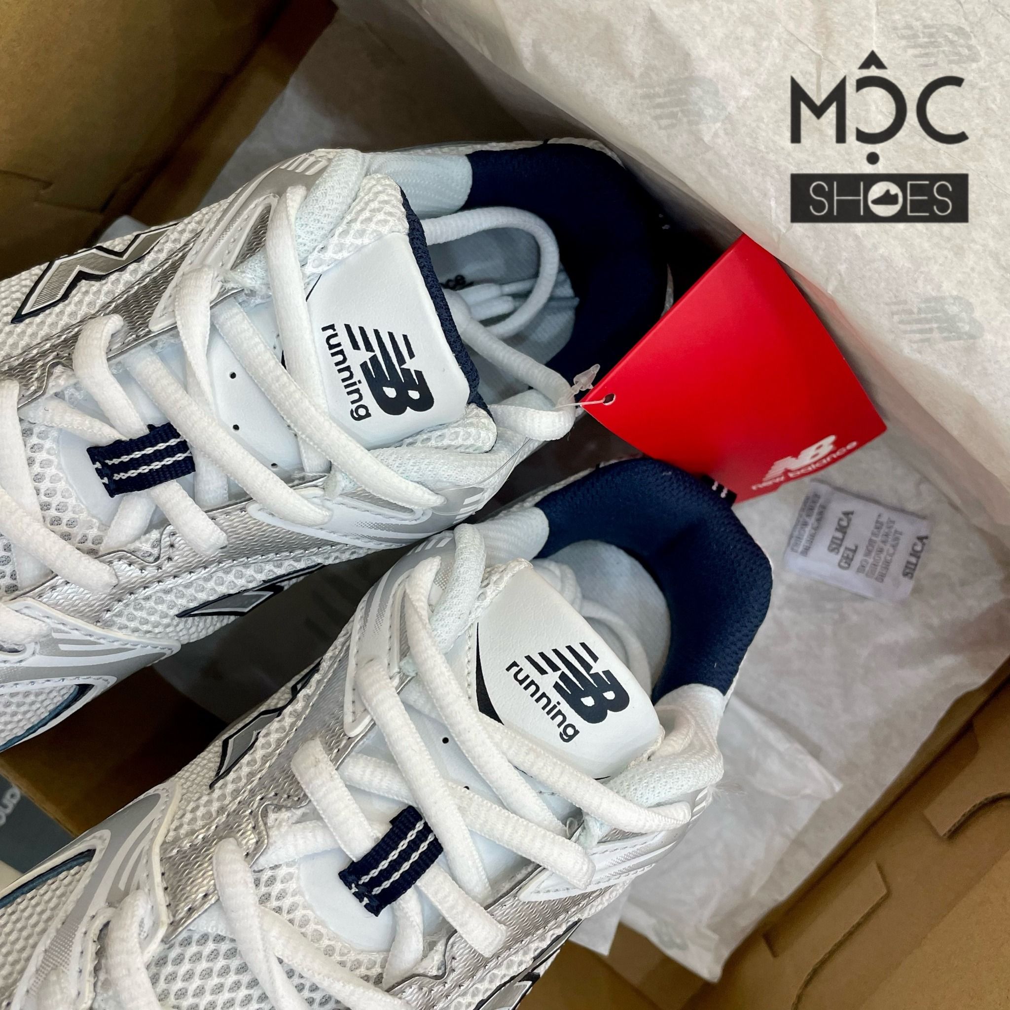  1075 - HÀNG CHÍNH HÃNG - GIÀY NEW BALANCE 530 RETRO RUNNING *NAVY* - CODE: MR530SG 