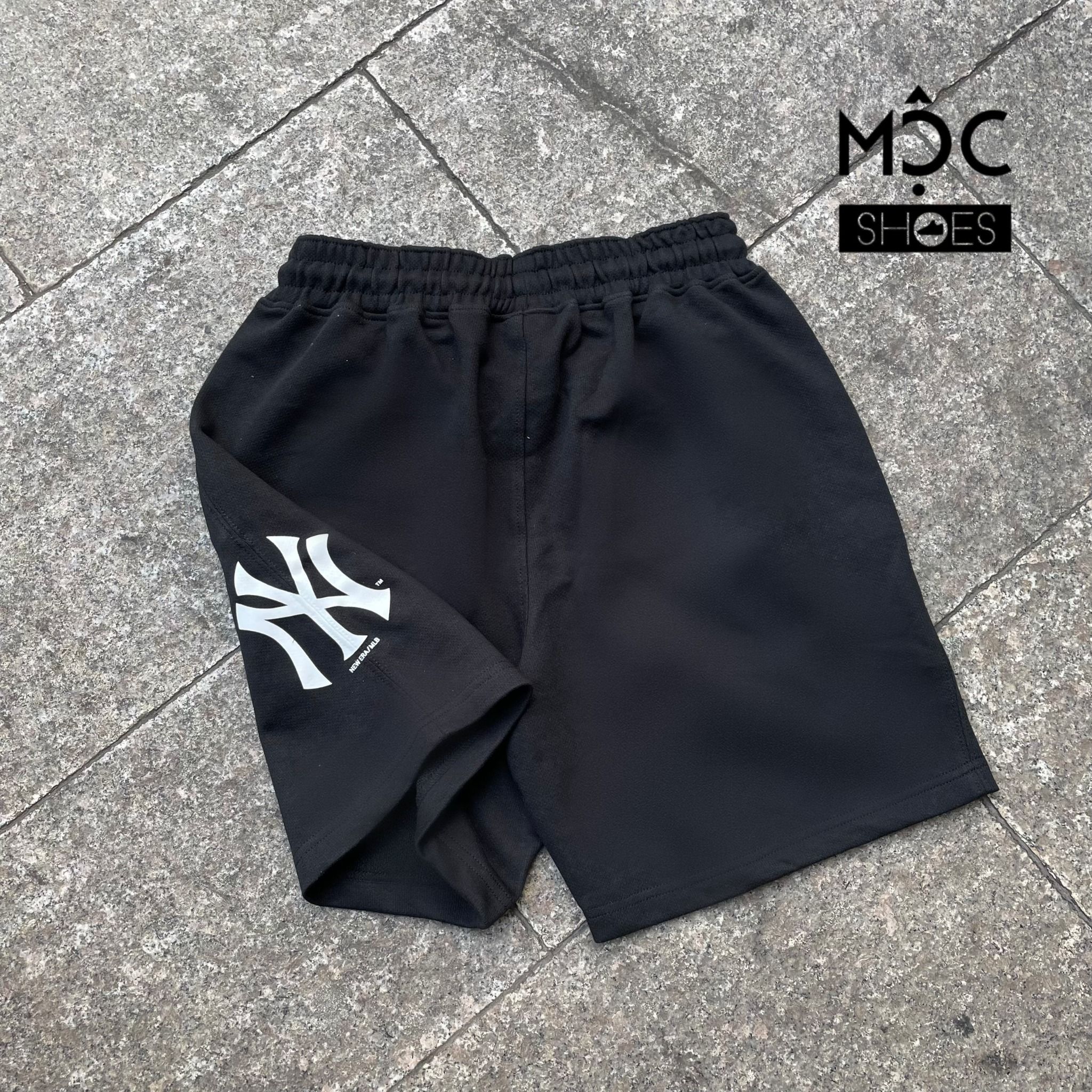  2016 - HÀNG CHÍNH HÃNG - QUẦN SHORT NEW ERA -  Big Logo NY [ĐEN] - CODE: 13356008 