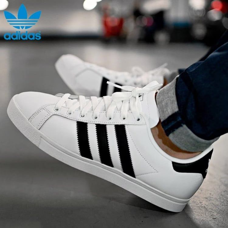  2030 - HÀNG CHÍNH HÃNG - Giày Adidas Coast Star Shoes Black/White - Code: EE8900 