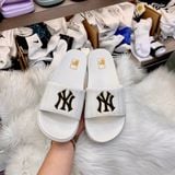  2017 - HÀNG CHÍNH HÃNG - DÉP MLB SLIDER - TRẮNG QUAI TRẮNG - CODE: 3ALPAD323-50WHS 
