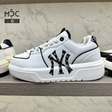  2045 - HÀNG CHÍNH HÃNG - GIÀY MLB CHUNKY LINER DIA MONOGRAM NY New York - 'White Black' - Code : 3ASXCLR3N-50WHS 