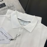  2039 - HÀNG CHÍNH HÃNG - ÁO POLO CALVIN KLEIN - TRẮNG PHỐI CAM - Code: J30J322449 