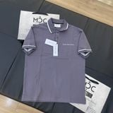  2038 - HÀNG CHÍNH HÃNG - ÁO POLO CALVIN KLEIN - XÁM TRƠN 