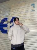  2054 - HÀNG CHÍNH HÃNG - ÁO FEAR OF GOD ESSENTIALS PULL - OVER HOODIE SILVER CLOUD (XÁM TRẮNG) 