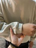  2054 - HÀNG CHÍNH HÃNG - ÁO FEAR OF GOD ESSENTIALS PULL - OVER HOODIE SILVER CLOUD (XÁM TRẮNG) 