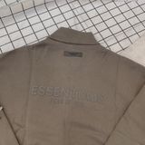  2095 - HÀNG CHÍNH HÃNG - ÁO JACKET ESSENTIALS - ZIP LINE - RÊU - MOSS SS22 