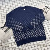  2069 - HÀNG CHÍNH HÃNG - ÁO SWEATER MLB MONOGRAM NEWYORK YANKEES NAVY 