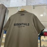  2066 - HÀNG CHÍNH HÃNG - ÁO POLO FOG ESSENTIALS NÂU - *TAUPE* - SEASON 22 