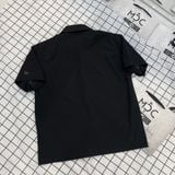  2079 -  HÀNG CHÍNH HÃNG - ÁO NEW ERA - SƠ MI *TAY NGẮN* - ĐEN - CODE: 13679553 