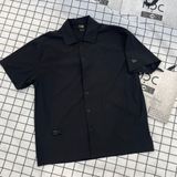  2079 -  HÀNG CHÍNH HÃNG - ÁO NEW ERA - SƠ MI *TAY NGẮN* - ĐEN - CODE: 13679553 