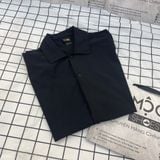  2079 -  HÀNG CHÍNH HÃNG - ÁO NEW ERA - SƠ MI *TAY NGẮN* - ĐEN - CODE: 13679553 