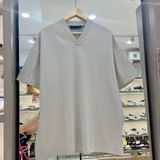  2064 - HÀNG CHÍNH HÃNG - ÁO THUN FOG ESSENTIALS V-NECK - *SILVER CLOUD* - SEASON 23 