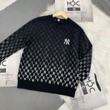  2119 - HÀNG CHÍNH HÃNG - ÁO SWEATER MLB MONOGRAM NEWYORK YANKEES BLACK - ĐEN 