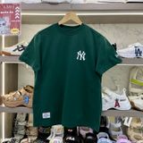  2114 - HÀNG CHÍNH HÃNG - ÁO THUN NEW ERA -  NY YANKEES DEEP TEAL - HOA HỒNG - GREEN - CODE: 14179170 