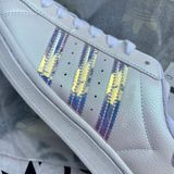  2113 - HÀNG CHÍNH HÃNG - Giày Adidas Superstar ‘White Iridescent’ - CODE: FY1264 