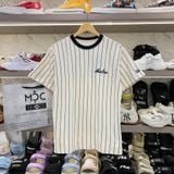  2171 - HÀNG CHÍNH HÃNG - ÁO THUN NEW ERA - STRIPE LOGO NE - BEIGE - CODE: 12845008 