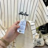  2171 - HÀNG CHÍNH HÃNG - ÁO THUN NEW ERA - STRIPE LOGO NE - BEIGE - CODE: 12845008 