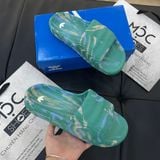  2177 - HÀNG CHÍNH HÃNG - DÉP ADIDAS 22 - XANH LÁ VẨY SƠN 