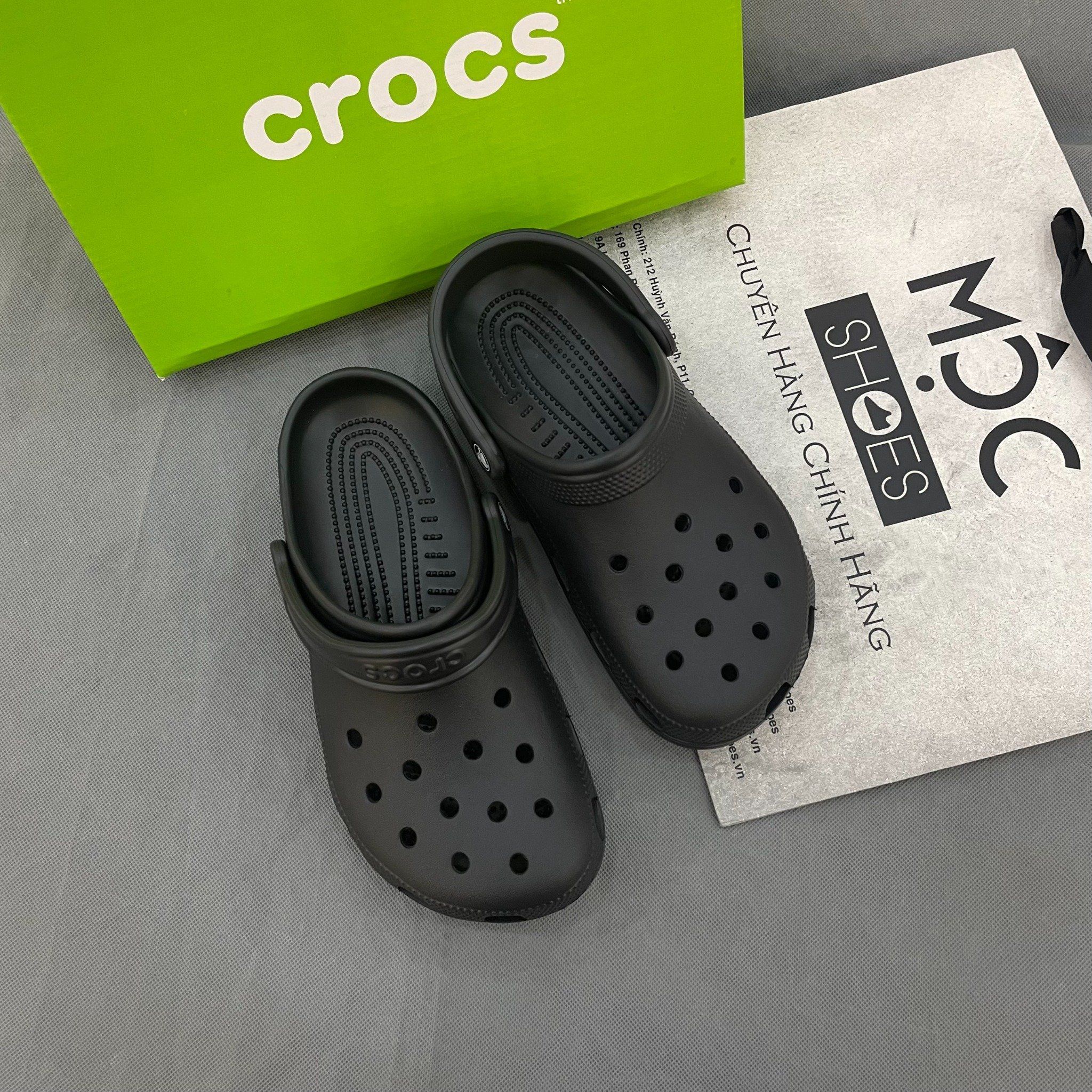  2190 - HÀNG CHÍNH HÃNG - CLOG UNISEX CROCS BAYA - BLACK - CODE: 10126-001 