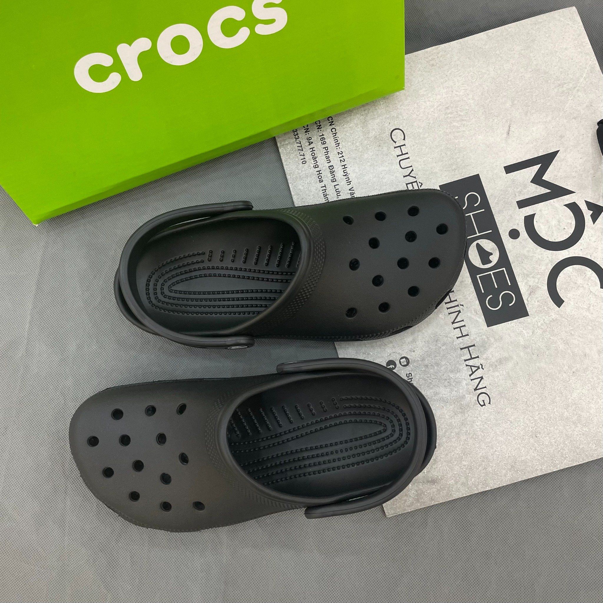  2190 - HÀNG CHÍNH HÃNG - CLOG UNISEX CROCS BAYA - BLACK - CODE: 10126-001 