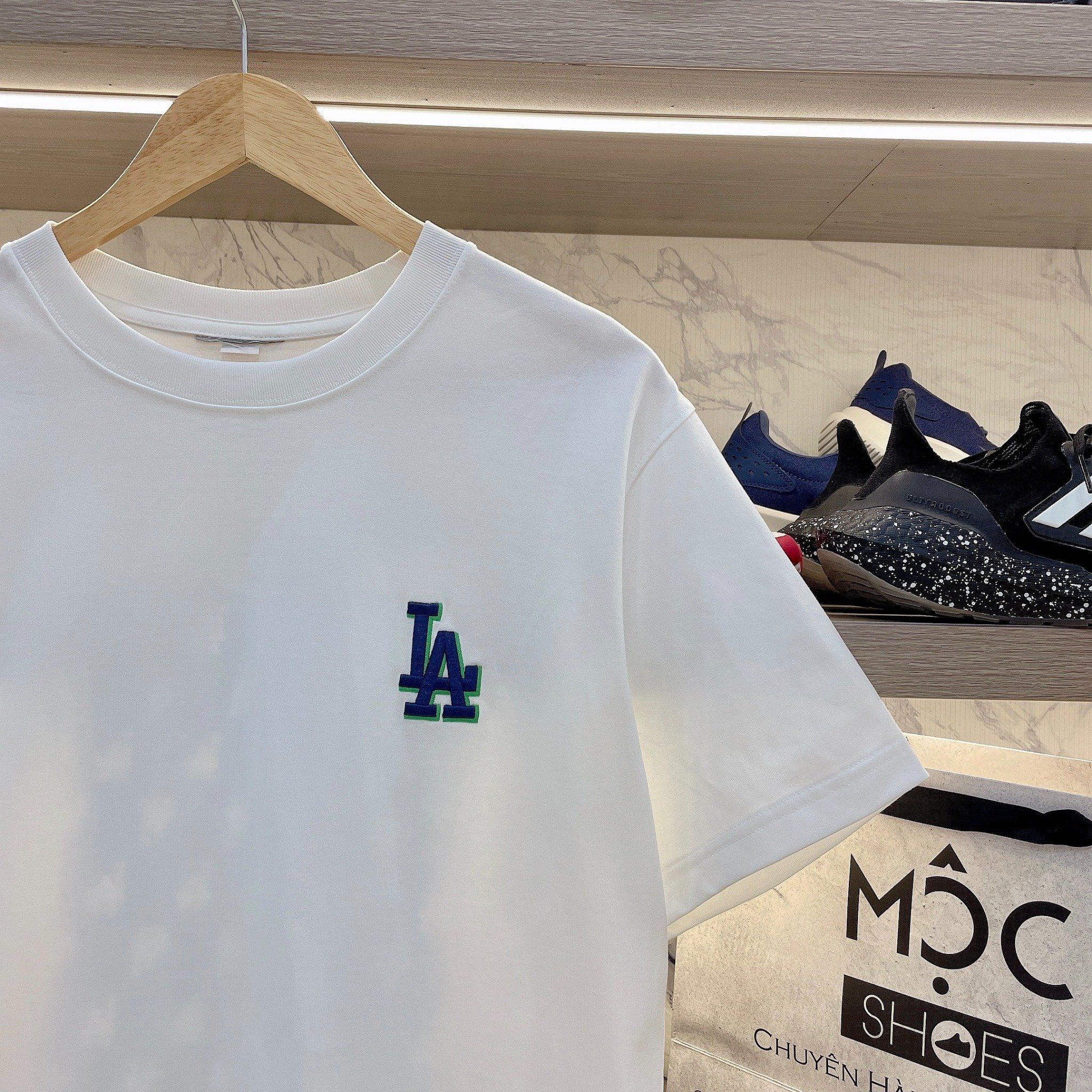  2203 - HÀNG CHÍNH HÃNG - ÁO THUN MLB - LA DODGERS IVORY - WHITE - CODE: 3ATSM0443-07IVS 