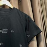  2249 - HÀNG CHÍNH HÃNG - ÁO THUN NEW ERA - MULTI LOGO THÊU - ĐEN 