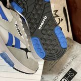  2231- HÀNG CHÍNH HÃNG - GIÀY REEBOK ĐẾ MAX - XÁM - *LOGO XANH* 