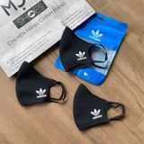  2248 - HÀNG CHÍNH HÃNG - BỘ 3 KHẨU TRANG ADIDAS FACE MASK COVER SIZE M/L - *BLACK* - 2024** - Code: H08837 