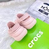  2223 - HÀNG CHÍNH HÃNG - Giày CLOG UNISEX CROCS CRUSH CLASSIC -  *Đế Cao* - Pink Clay Shimmer - HỒNG TRƠN - CODE : 