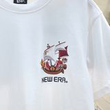  2250 - HÀNG CHÍNH HÃNG - ÁO THUN NEW ERA  - ONE PIECE - TRẮNG - CODE: 