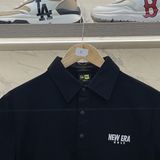  2264 - HÀNG CHÍNH HÃNG - ÁO POLO NEW ERA - ÁO POLO GOLF Logo New Era - ĐEN 