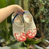  2288 - HÀNG CHÍNH HÃNG - CLOG UNISEX CROCS BAYA NARUTO - TRẮNG KEM 