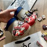  2288 - HÀNG CHÍNH HÃNG - CLOG UNISEX CROCS BAYA NARUTO - TRẮNG KEM 