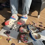  2288 - HÀNG CHÍNH HÃNG - CLOG UNISEX CROCS BAYA NARUTO - TRẮNG KEM 