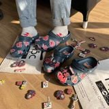  2287 - HÀNG CHÍNH HÃNG - CLOG UNISEX CROCS BAYA NARUTO - ĐEN 