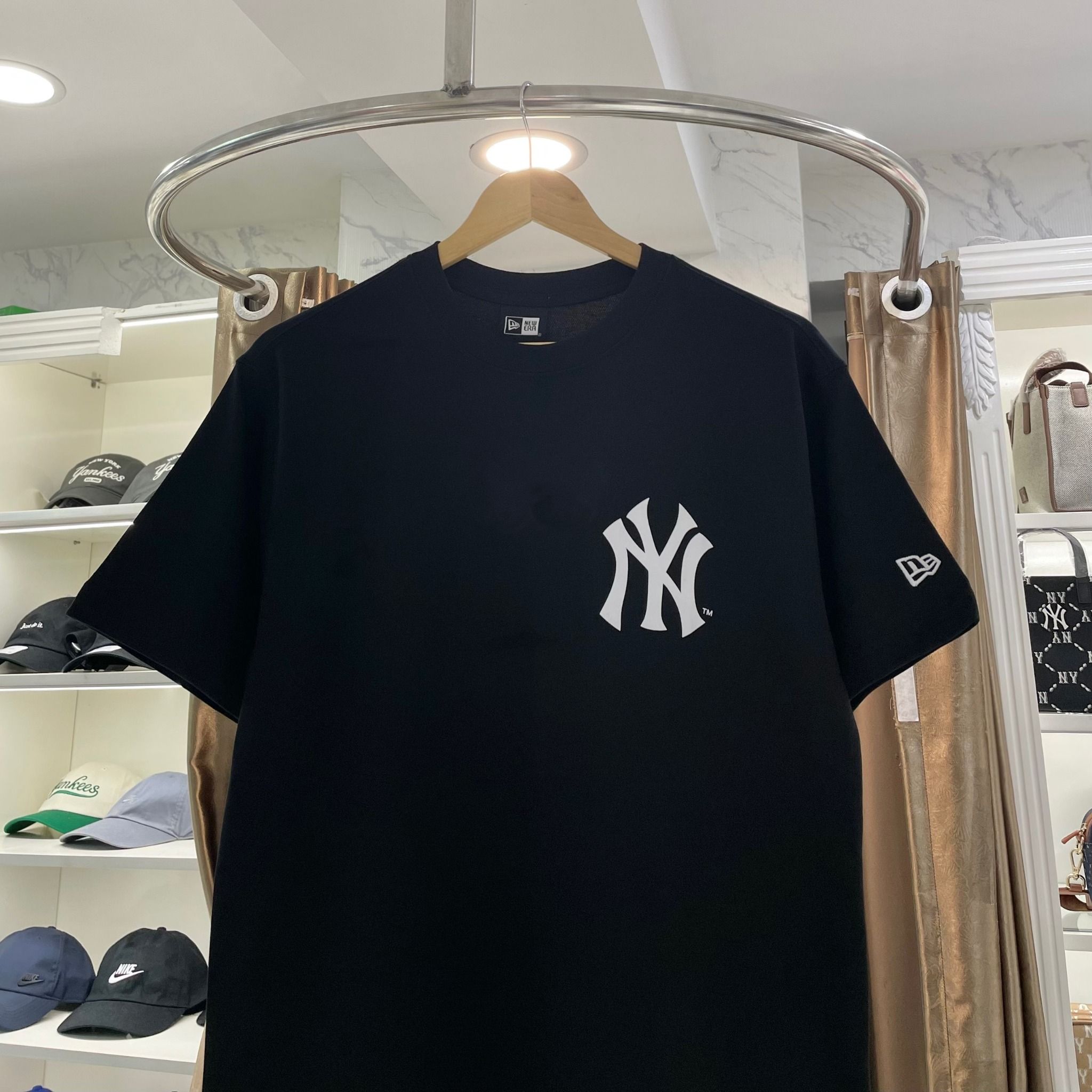  0463 - CHÍNH HÃNG - ÁO THUN NEW ERA - NGÔI SAO - ĐEN - CODE 14179187 