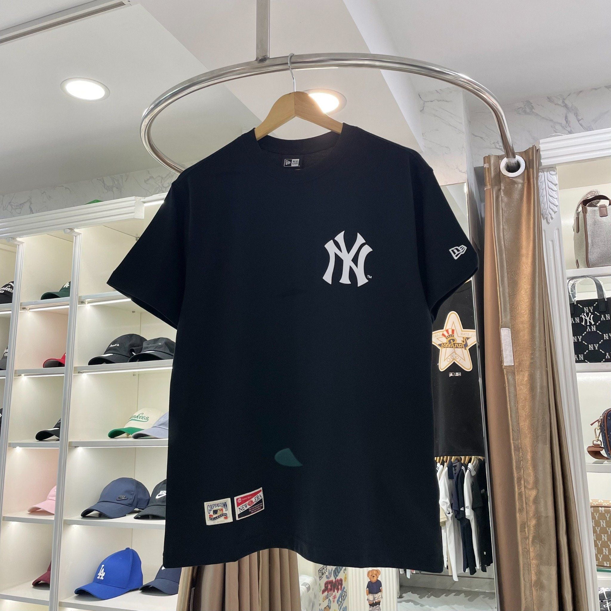  0463 - CHÍNH HÃNG - ÁO THUN NEW ERA - NGÔI SAO - ĐEN - CODE 14179187 