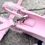  2128 - HÀNG CHÍNH HÃNG - TÚI MLB DIAMOND MONOGRAM MINI TOTE BAG NEW YORK YANKEES - PINK - CODE: 7ACRMD34N-50PKL 