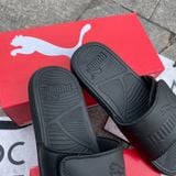  2283 - HÀNG CHÍNH HÃNG - DÉP PUMA COOL CAT 2.0 - ĐEN FULL - QUAI DÁN - CODE 389111 02 
