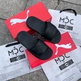  2283 - HÀNG CHÍNH HÃNG - DÉP PUMA COOL CAT 2.0 - ĐEN FULL - QUAI DÁN - CODE 389111 02 