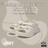  2197 - HÀNG CHÍNH HÃNG - GIÀY SANDAL MLB CHUNKY LA DODGERS - WHITE - CODE: 3ASDRNS43-07WHS 
